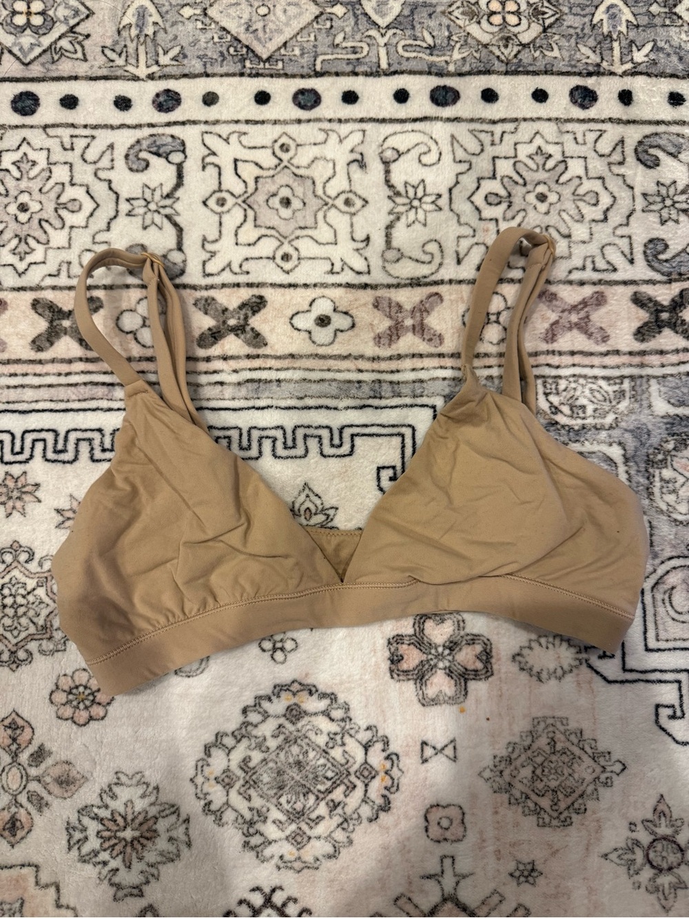 SKIMS Tan Wireless Bralette